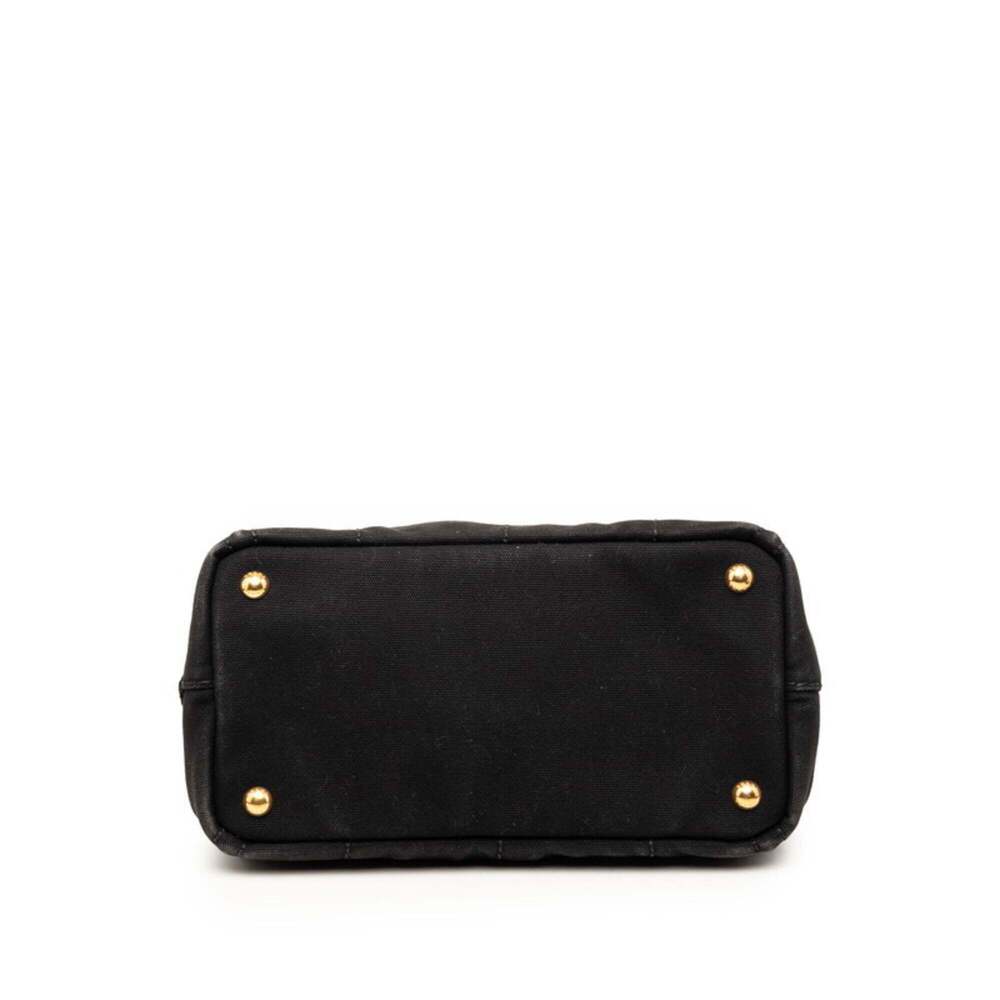 PRADA Black Canvas Shoulder Bag - Picture 3 of 7